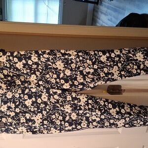 NWOT- Talbots Petite Blue & White Pants